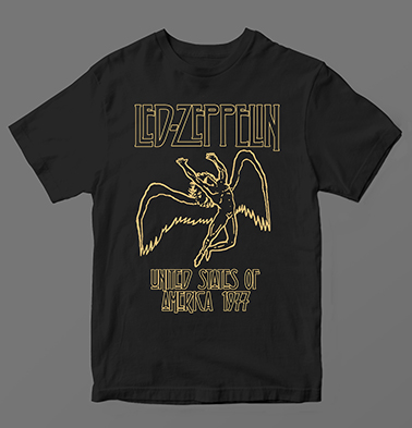 Camiseta Led Zeppelin - Tour