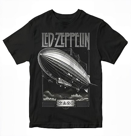 Camiseta Led Zeppelin - Dirigivel