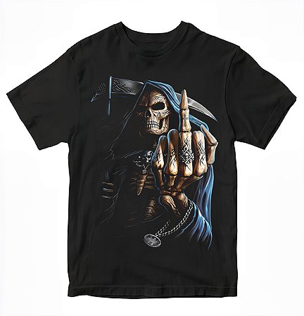 Camiseta Skull Finger