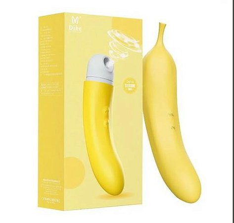 Vibrador Banana 7 modos de vibração e Pulsação