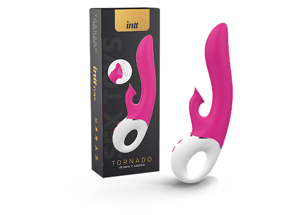 Vibrador Tornado com Potente sugador de Clitóris