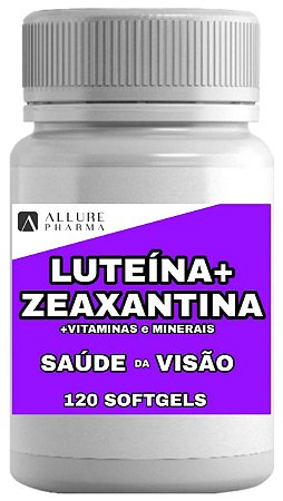 Luteína + Zeaxantina + Vitaminas e Minerais - 120 Softgels