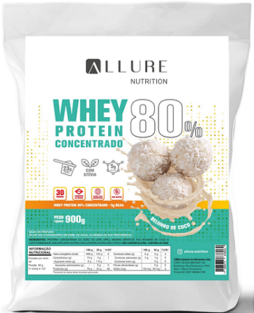 Whey Protein Concentrado refil 900g