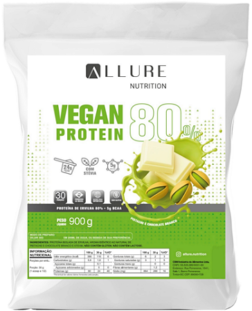 100% Proteína Vegana Vegan Protein refil 900g