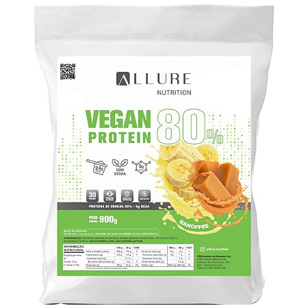 100% Proteína Vegana Vegan Protein refil 900g