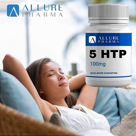 5 HTP 100mg  - Griffonia Simplicifolia - Sensação de Bem Estar e Reduz Ansiedade