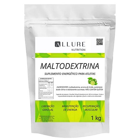 Maltodextrina 1 kg sabor Limão