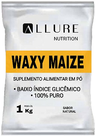 Waxy Maize 1 kg - 100% Puro - Allure Nutrition