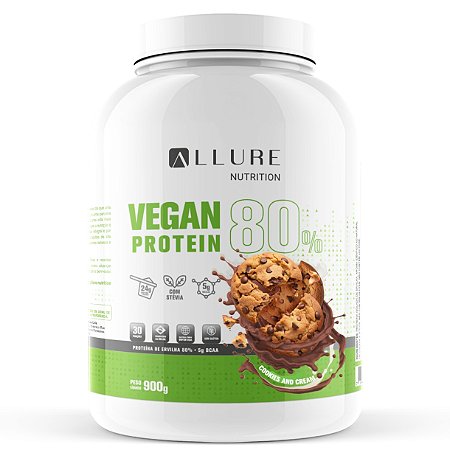 100% Proteína Vegana Vegan Protein pote 900g