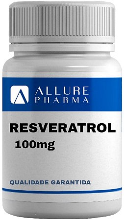 Resveratrol 100mg - Antioxidante Natural Fortalece Sistema Imunológico