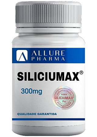 SiliciuMax® 300mg com Selo de Autenticidade - Silício Orgânico