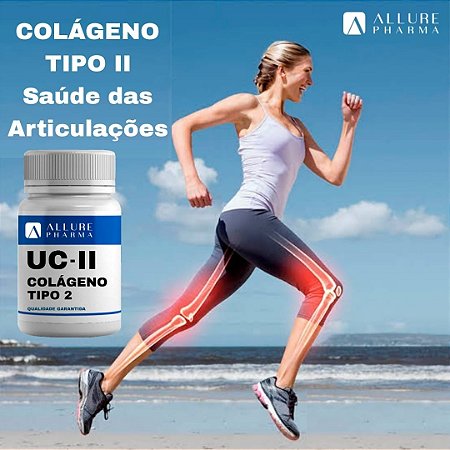 UC-II 40mg   (Colágeno não desnaturado Tipo 2) Saúde e Mobilidade das Articulações