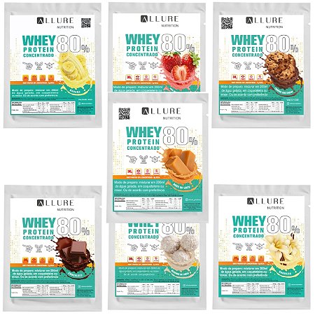 Kit Doses Whey Protein Concentrado
