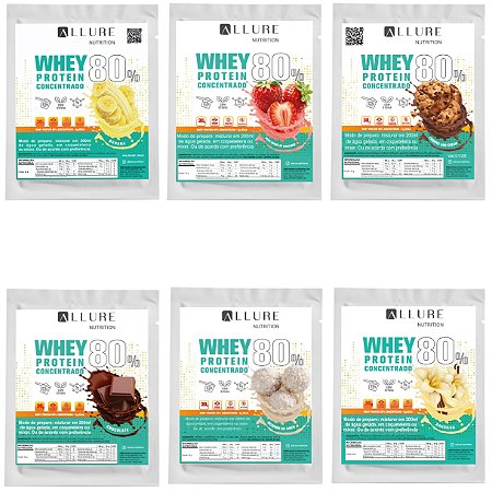 Kit Doses Whey Protein Concentrado