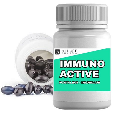 IMMUNO ACTIVE - 90 Softgels • Imunidade reforçada • própolis, vitaminas e minerais