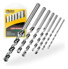 JOGO BROCA VIDIA 4 A 12MM C/ 7 PÇS BEL