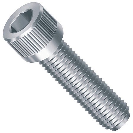 PARAFUSO ALLEN COM CABEÇA UNC 4 X 3/8 INOX