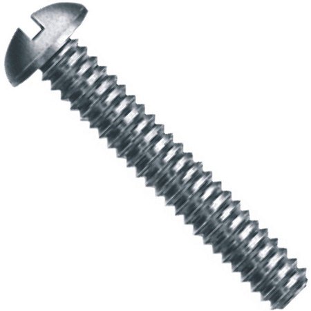 PARAFUSO MAQUINA FENDA CABECA REDONDA WW 3/16 X 1.1/2 RD INOX