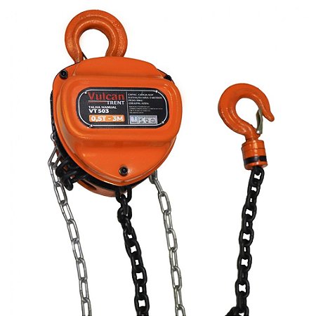 TALHA CORRENTE 1/2 TON 3MTS