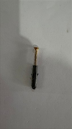 KIT C/ 50 Parafuso phillips c/ bucha 10mm para Tijolão - chip cab chata 6,0X 70 - TOTAL 100 PÇS