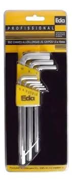 JOGO CH HEX 1,5A10 (10) LONGA EDA