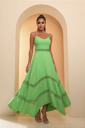Vestido Aline Verde