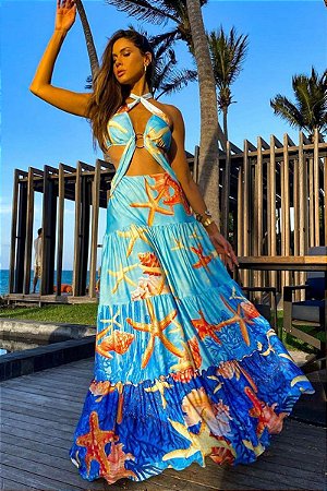 Vestido Star Azul