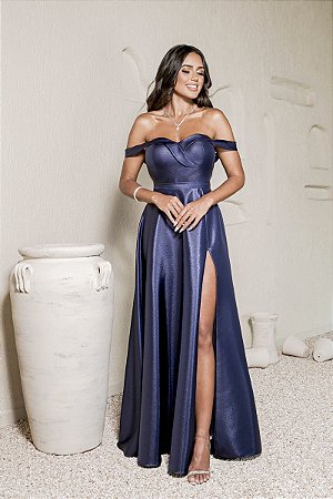 Vestido Kate Azul Marinho