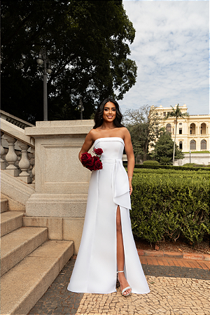 Vestido Longo Hayle Branco