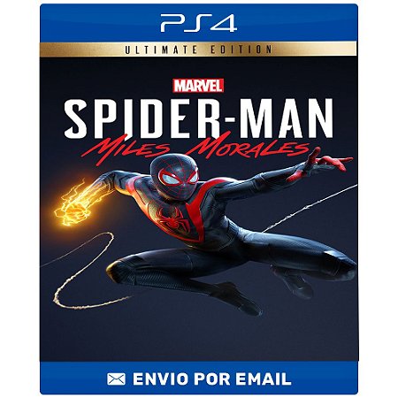 Spider Man Miles Morales Ps4 ou PS5 Mídia Digital LICENÇA PRIMÁRIA