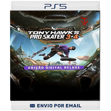 Tony Hawk's™ Pro Skater™ 3 + 4 - Edição Digital Deluxe - PS5 Digital