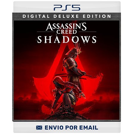 Assassin's Creed Shadows – Edição Deluxe  - PS5 Digital