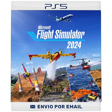 Microsoft Flight Simulator 2024- Standard Edition - PS4 e PS5 DIGITAL