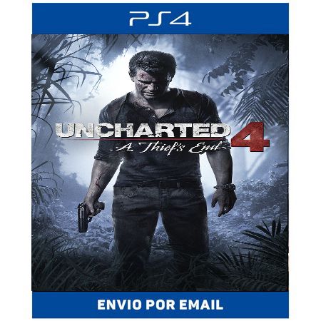 Uncharted 4 - Ps4 e Ps5 Digital