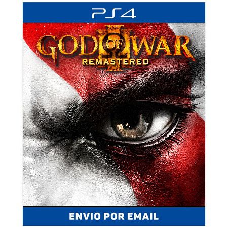God of War 3 Remastered - Ps4 e Ps5 Digital