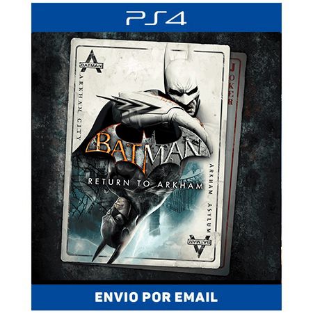 Batman Return to Arkham - PS4 e PS5 DIGITAL