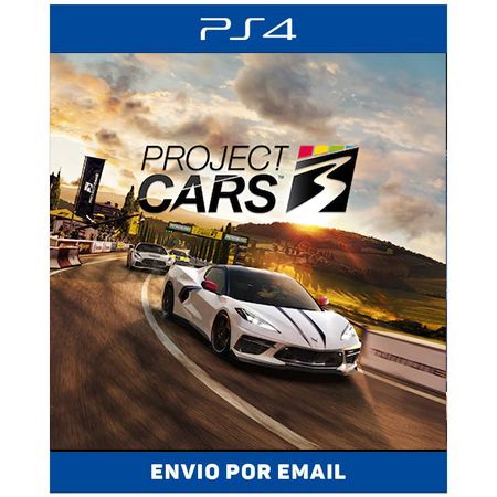 Project Cars 3 - Ps4 e Ps5 Digital