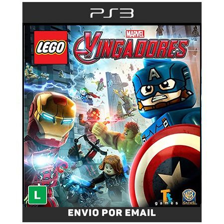 Lego Marvel Vingadores Avengers - Ps3 Digital