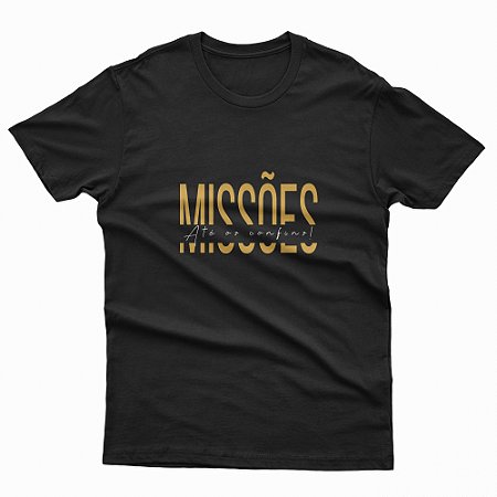 Camiseta Missões até os confins