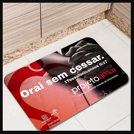 Tapete de Oração - Vermelho