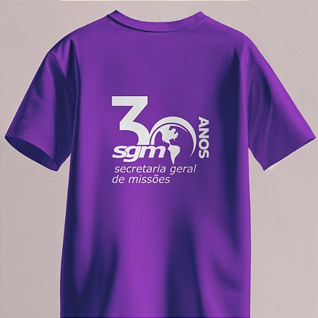Camiseta 30 anos SGM - Edição Limitada