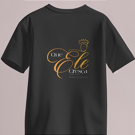 Camiseta que Ele Cresça, entre os povos