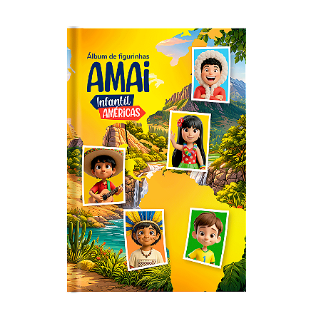Álbum de figurinhas AMAI Infantil América