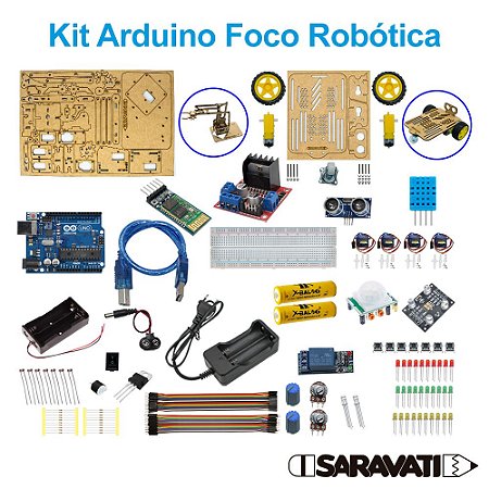kit arduino robotica