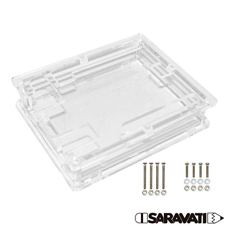 Case Acrilico Transparente Acrylic Box Arduino Uno R3