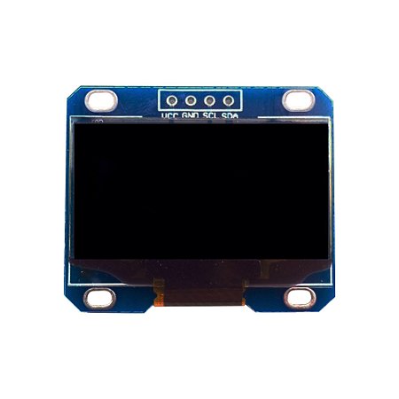 Display OLED 128x64 Px - 1.3" - 4 Pin - Branco
