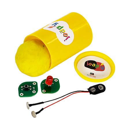 Kit Massinha Condutiva Joap’y Start 1 LED + Botão Táctil