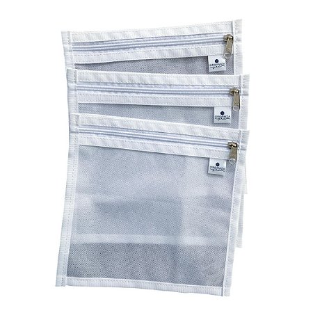 Kit Envelopes Organizadores 20cm x 20cm  (Ideal para biquinis, bijuterias, peças delicadas)
