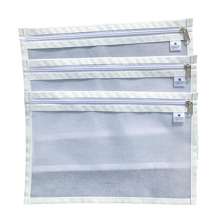Kit Envelopes Organizadores com visor transparente - 20cmx30cm