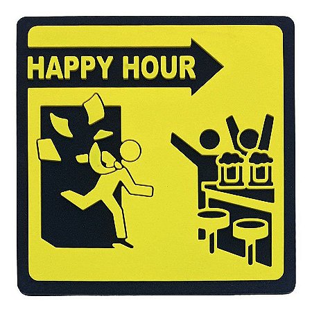 Porta Copo Happy Hour